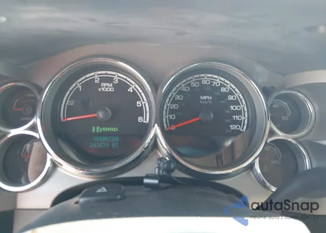 2009 Chevrolet Silverado 1500 Hybrid 1Hy из США, поврежденный, VIN 2GCFC135891120628